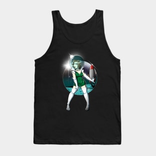 Retro Spacegirl Tank Top